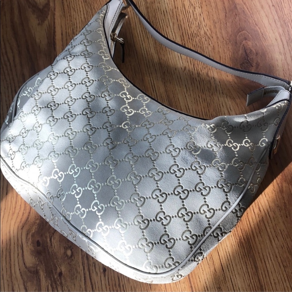 - Authentic Gucci Monogram Shoulder Bag